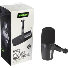 Shure MV7X Xlr Podcast ve Yayın Mikrofonu