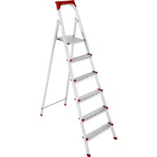 Asitan Ayyıldız Moonstar Ev Tipi Merdiven Katlanır Şık Profil Merdiven 5+1 Basamak