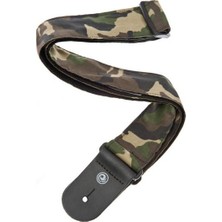 D'addario Textile Collection Gitar Askısı (Camouflage)