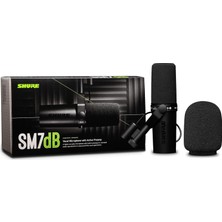Shure SM7DB Dinamik Yayın ve Stüdyo Mikrofonu