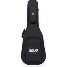 SOLİD CASE Solid Case Elektro Gitar  Premium Gigbag (Siyah-Gri)