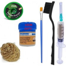 Smnr Mechanic Krem/ Lehim Macun Paste 183°C SN63/PB37 42GR Flux Lehim Toplama 2UUL-2015 Emme Fitili 2,0mm ST25