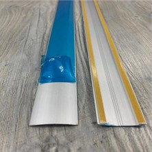 e-meta Alüminyum Bantlı Kapı Eşik Profili / Kapı Altı Çitası/parke Çıtası