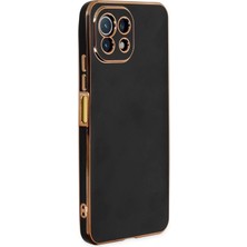 ALK Mey Ithalat®   Mi 11 Lite Kılıf Volet Silikon - Siyah