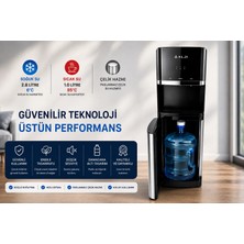 Alji Gizli Damacanalı Sıcak, Soğuk, Normal 3 Musluklu Su Sebili