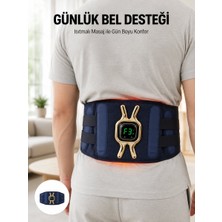 Magne Çok Fonksiyonlu Masaj Kemeri Isı ve Titreşim Destekli - TGR3960-4882
