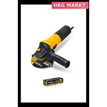 HBG Markt Sgs Avuç Taşlama 115 mm 750 Watt Devir Ayarlı