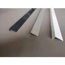 Moontime Alaçatı Pvc Aksesuar- (6mt) 20X40 mm Alüminyum "l Köşebent" Köşebent Profili Köşe Çıtası