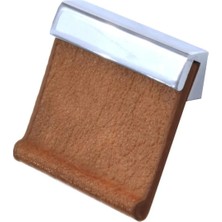 Moontime Alaçatı Trn Deri Kulp, Krom-Taba, 32MM, 06732-KRTB
