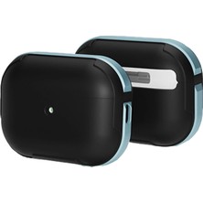ALK Mey Ithalat®  Airpods 3 (3.nesil) Mo-A8 Armor Kılıf - Sierra Blue