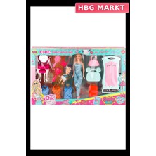 HBG Markt Mey Ithalat® 02259 Cindy Doll Dolaplı Bebek Oyun Seti -Oyuncak
