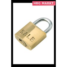 HBG Markt Mey Ithalat® Kale 25 mm Sarı Pirinç Asma Kilit KD-001/10-225
