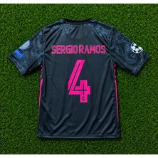 Mmt Spor Yeni Sezon Real Madrid 2020/21 Sezonu Sergio Ramos 4 Deplasman Forması Yetişkin