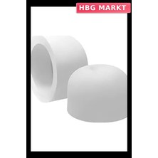 HBG Markt Mey Ithalat® Pvc Boru Kapama Başlığı Tapa Pprc 32 mm 10 Adet