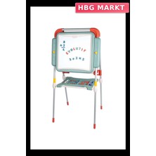 HBG Markt Mey Ithalat® Metal Ayaklı Çift Taraflı Manyetik Yazı TAHTASI 7600410207