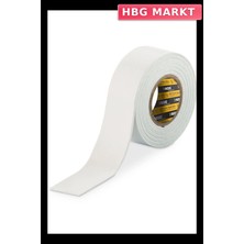 HBG Markt Çift Taraflı Köpük Bant 25MM 2m Pe Esnek Yapışkanlı Montaj Bandı