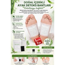 Teknonisa Toksin Atıcı Detoks Ayak Bandı 10 Adet Detox