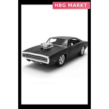 HBG Markt Mey Ithalat® 1:16 1970 Dodge Charger R/t Sesli ve Işıklı Uzaktan Kumandalı Araba