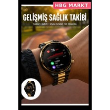 HBG Markt Amoled Ekranlı Akıllı Saat Yüksek Çözünürlük