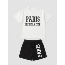 Minimoa Kids Paris Baskılı Erkek Çocuk Ikili Takım