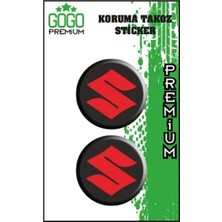 Moontime Alaçatı Suzuki Koruma Takozu Ikili Damla Sticker