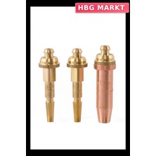 HBG Markt Mey Ithalat® Yıldız 4420P Kesme Lüleleri Takımı Propan OKSIJEN3-100 mm