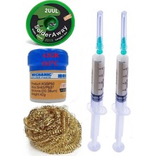 Smnr Mechanic Krem/ Lehim Macun Paste 183°C SN63/PB37 42GR Flux Lehim Toplama 2UUL-2015 Emme Fitili 2,0mm ST12