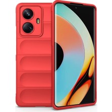 ALK Mey Ithalat®  Realme 10 Pro 5g Kılıf Optimum Silikon - Kırmızı