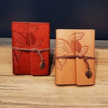 Moontime Alaçatı Herşeytrend Küçük Boy Retro Deri Defter