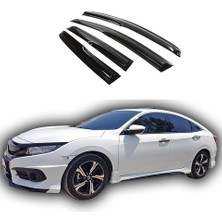 X Power Tuning Honda Civic Fc5 Sedan Ön Arka 4.lü Cam Rüzgarlığı
