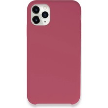ALK Mey Ithalat®  iPhone 11 Pro Max Kılıf Lansman Legant Silikon - Fuşya