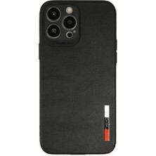 ALK Mey Ithalat®  iPhone 13 Pro Max Kılıf Loop Deri Silikon - Siyah