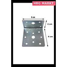 HBG Markt Mey Ithalat® Gönye L Tipi No:13 ( 5 Adet )