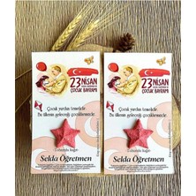 Moontime Alaçatı 29 Ekim Cumhuriyet Bayramı 23 Nisan Çocuk Bayramı 20 Adet Tohumlu Kart