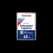 Toshiba Toshıba Enterprıse, MG11ACA18TE, 3.5", 18TB,  1024MB, 7200 Rpm, 7/24 Güvenlik, Data Center, Nas, Server, HDD (Türkiye Distribütörü Garantili)