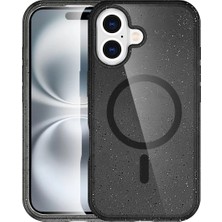 ALK Mey Ithalat®  iPhone 16 Plus Kılıf Star Magsafe Kapak - Siyah