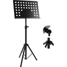 Yankı NSP-02 PRO Şef Nota Sehpası Profesyonel Nota Standı Katlanabilir, Geniş Tabla 