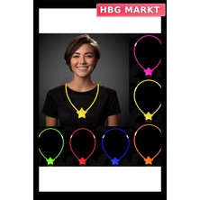 HBG Markt Işıltılı Eğlencenin Yıldızı: Glow Stick Yıldız Kolye