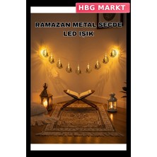 HBG Markt Ay ve Secde Eden Adam Figürlü LED Peri Işığı