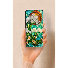 Vip Case Realme 12 Pro Uyumlu Mozaik Okyanus Dalgası Desenli Silikon Kılıf