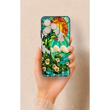 Vip Case Realme C53 Uyumlu Mozaik Okyanus Dalgası Desenli Silikon Kılıf