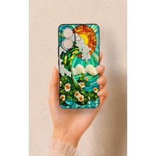 Vip Case Vivo V60 Lite Uyumlu Mozaik Okyanus Dalgası Desenli Silikon Kılıf
