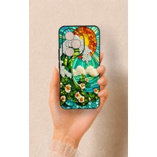 Vip Case Honor 400 Pro Uyumlu Mozaik Okyanus Dalgası Desenli Silikon Kılıf