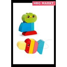 HBG Markt Yaratıcı Sevimli Hayvanlar 3'ü 1 Arada Oyun Seti