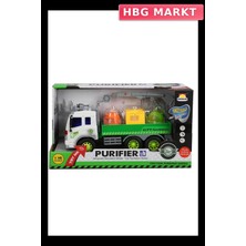 HBG Markt Mey Ithalat® 13078 1:16 Geri Dönüşüm Kamyonları  Işıklı