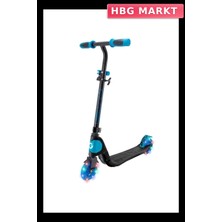 HBG Markt Mey Ithalat® 2 Tekerlekli Hafif Hız Scooter Mavi