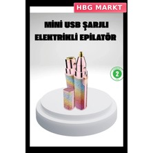HBG Markt Mey Ithalat® Şarjlı Mini Yüz ve Kaş Epilatörü – Ağrısız ve Hassas Temizlik