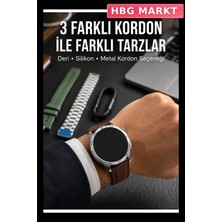 HBG Markt Akıllı Saat: Müzik Kontrolü, Kamera, Alarm ve Sesli Asistan