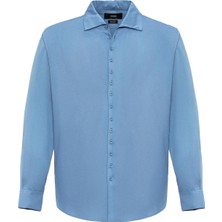 S13 Store Regular Fit Apaş Yaka Erkek Gömlek