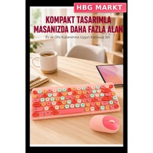 HBG Markt Otomatik Güç Tasarruflu Klavye Aaa Pil ile Uzun Ömür